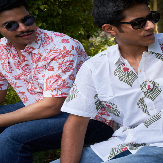 10 Ways to Style Your Hand Block-Printed Cotton Shirt for Men
