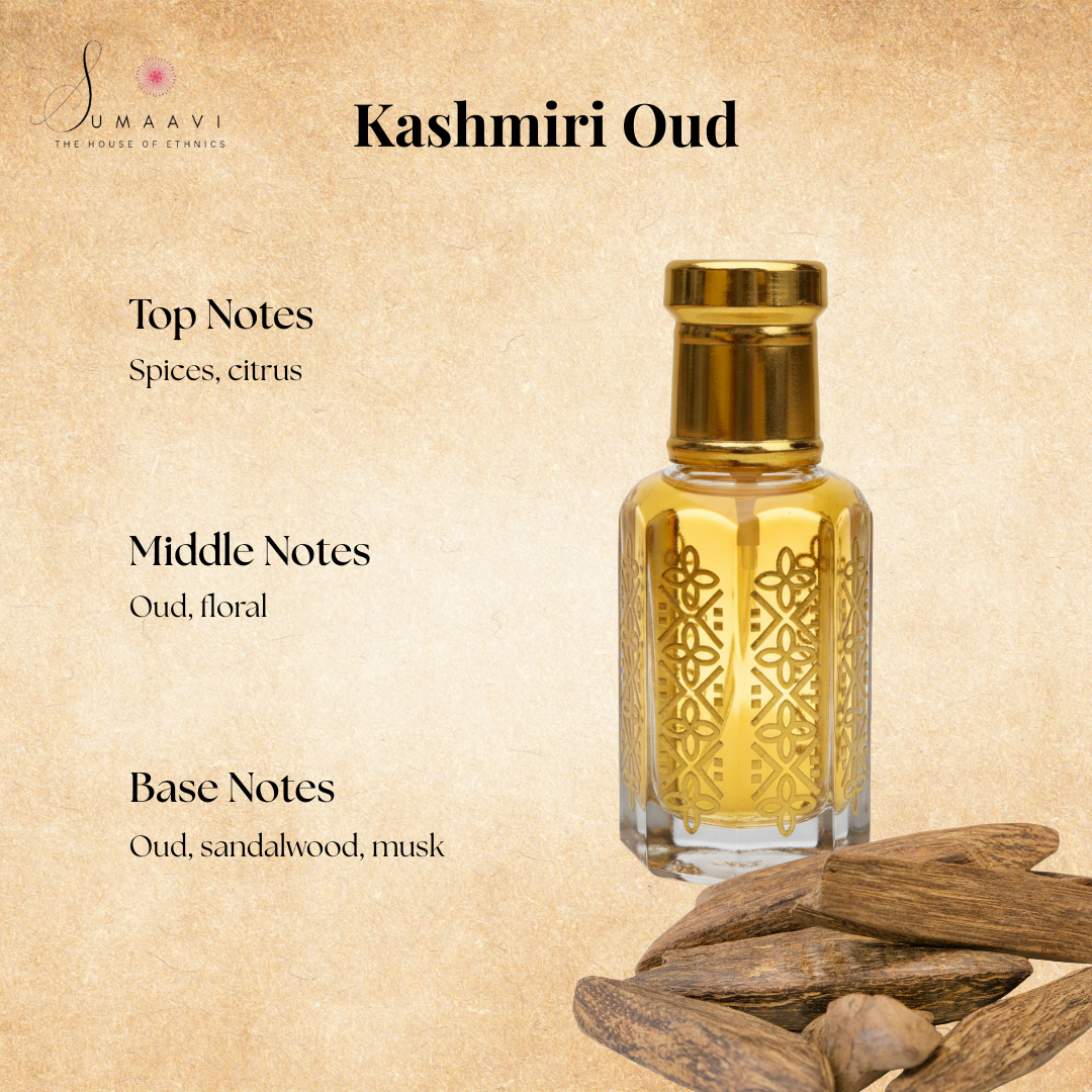 Kashmiri Oud Attar (Perfume Oil)