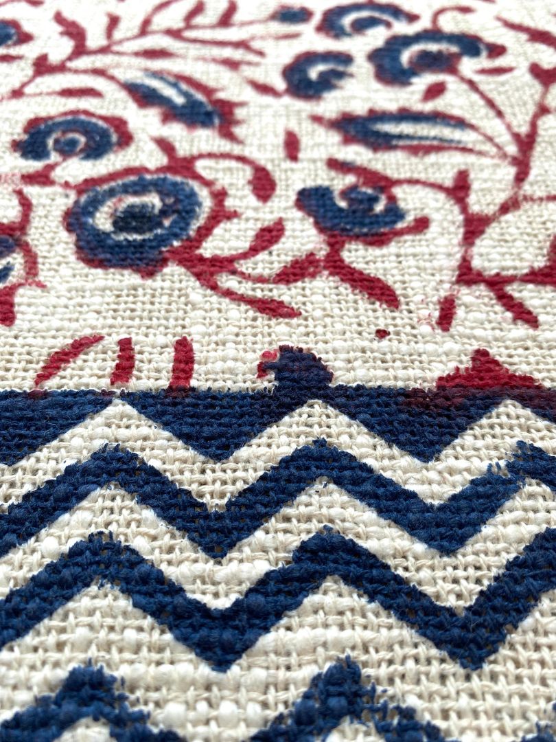 Hand block printed Decorative Cotton Sofa Throws