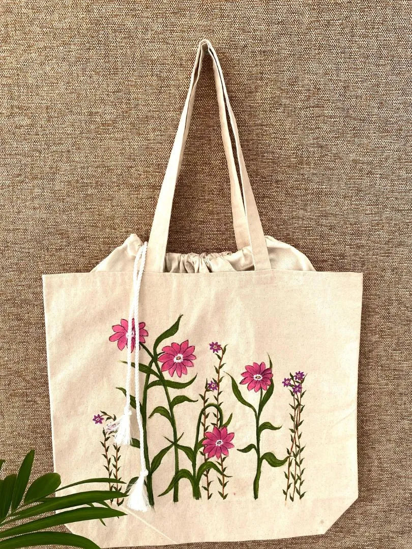 Floral tote handbags online