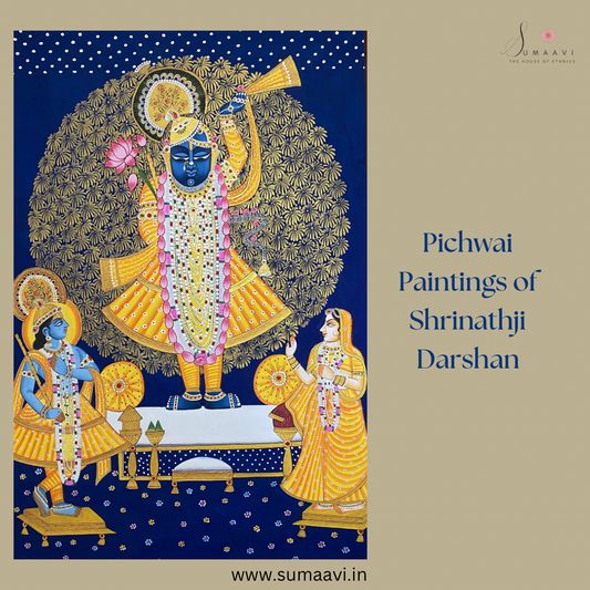 Pichwai Paintings of Shrinathji: A Divine Art Form for Spiritual Growth and Home Decor