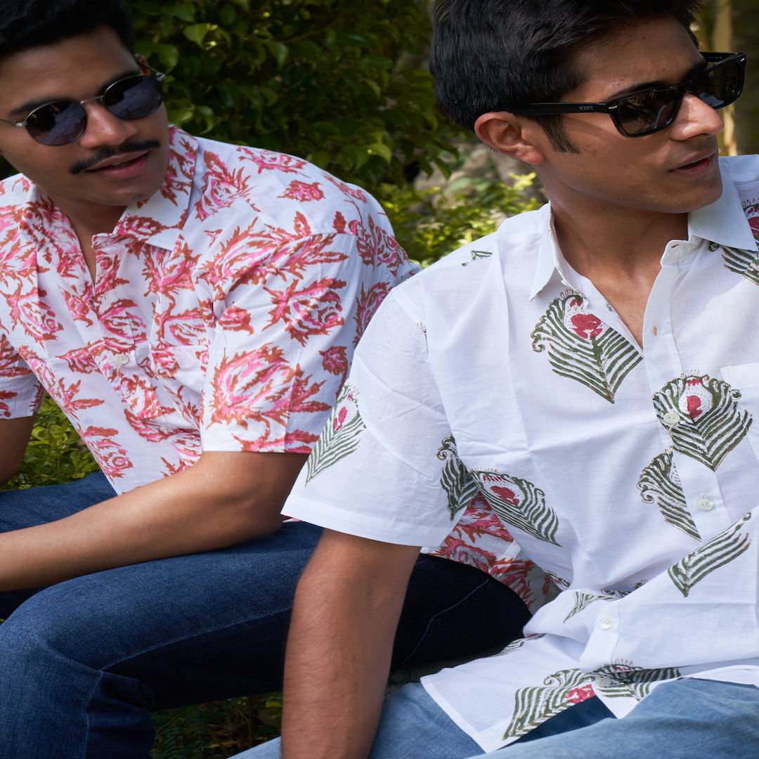 10 Ways to Style Your Hand Block-Printed Cotton Shirt for Men