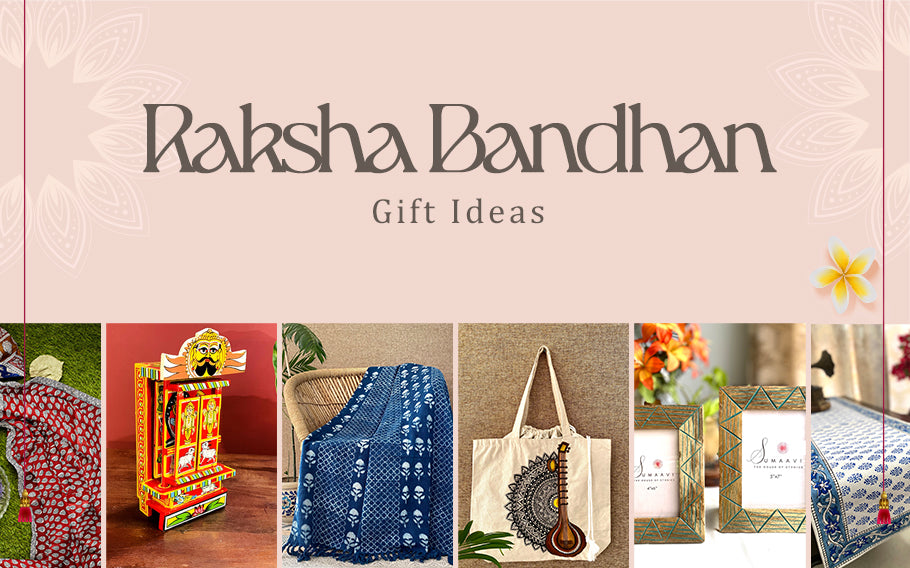 Premium Combo of Rakhi Gift for Brother and Bhabhi and Kids with Resin