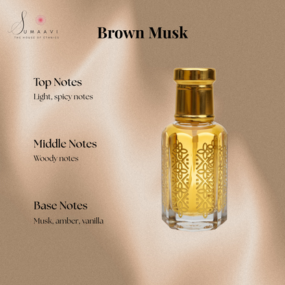 Brown Musk Attar (Perfume Oil)