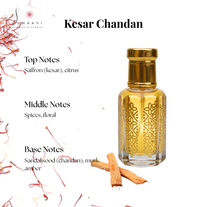 Kesar Chandan Attar (Perfume Oil)