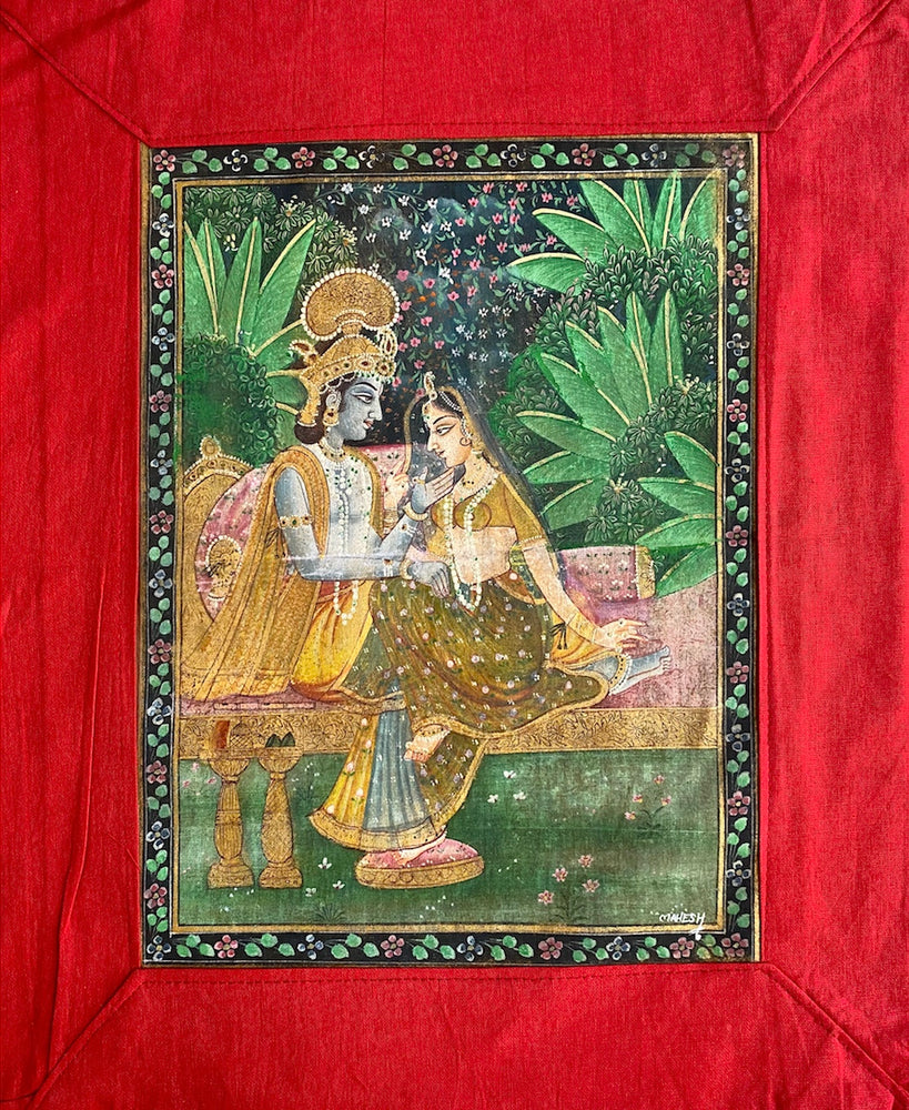 Pichwai Painting by Mahesh Vishnoi | Radha Krishna | Antique look