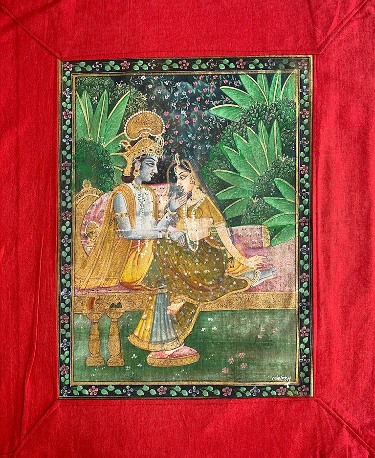 Pichwai Painting by Mahesh Vishnoi | Radha Krishna | Antique look