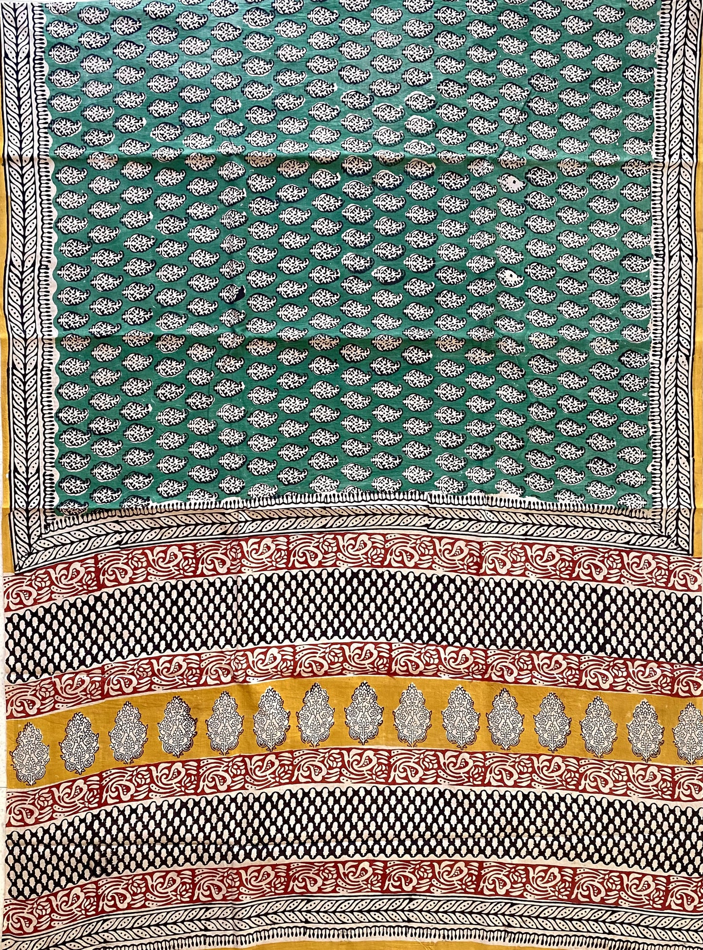 Hand Blockprinted Cotton Saree