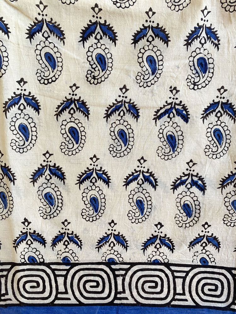 Hand Blockprinted Cotton Saree