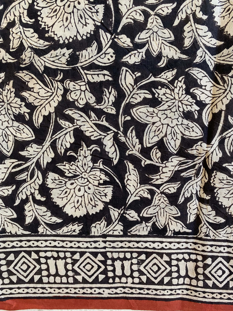 Hand Blockprinted Cotton Saree