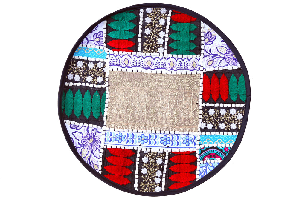 Barmeri Work  Embroidery Round mat Multicolour Buy Online