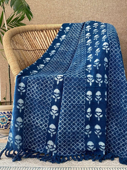 Block Print Throw