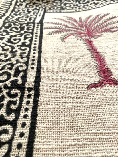  Cotton Sofa Throws-Palm Tree Design