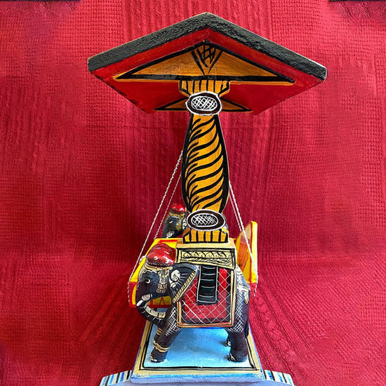 Hand painted wooden Jhoola from Chittorgarh