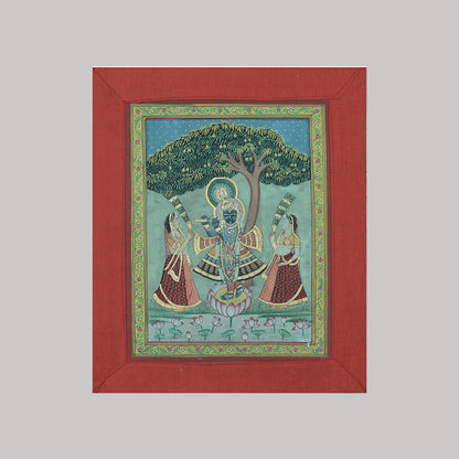 Pichwai Painting by Mahesh Vishnoi Antique look Shrinathji