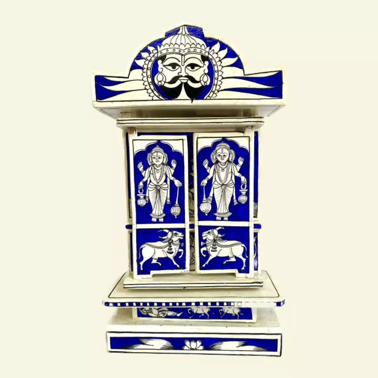 Rajasthani Kaavad Art| Blue Color