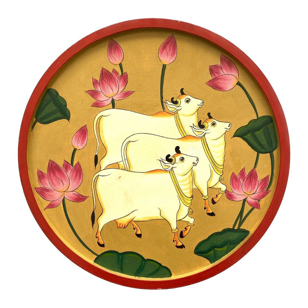 Kamdhenu Wall Plate for living room