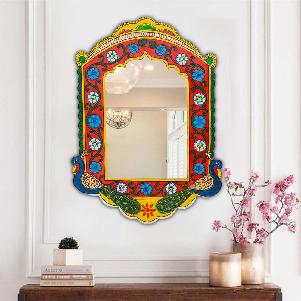 Wooden Handpainted frame from Bassi Chittorgarh